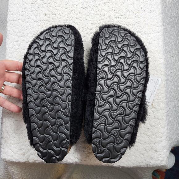 NEW Birkenstock Boston Shearling Clog Black Women's size EU 37 US 6.5 - Picture 5 of 5